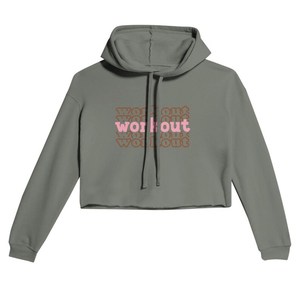 Hoodie court de sport pour femme, coupe ajustée, 100% coton molletonné, écologique, ODM - Product Image 4