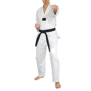 New Custom Design Full Sleeve Breathable Lightweight Taekwondo Uniform Sets New Arrival Martial Arts Wear Men Taekwondo Uniform - Product Image 3
