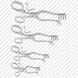 Rétracteurs Weitlaner à pointes émoussées, instrument chirurgical auto-serrant en acier inoxydable, rétracteur tissulaire pour usage vétérinaire et orthopédique - Product Image 4