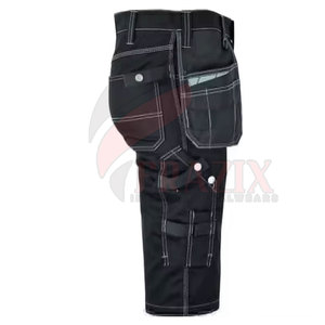 Shorts de travail de haute qualité, tissu en coton durable, construction renforcée, fournisseur et fabricant de logos personnalisés - Product Image 6