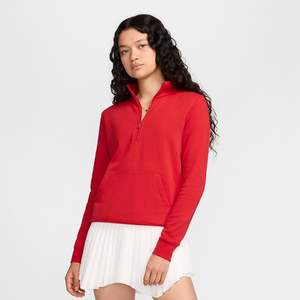 Veste en polaire d'hiver pour femme avec broderie personnalisée, en coton/polyester tricoté uni, à manches longues et col montant, sweat-shirt d'hiver pour femme - Product Image 1