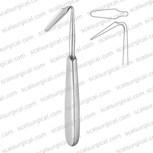 เครื่องมือผ่าตัดจมูกแบบถ่างจมูกชนิดสแตนเลส Aufricht สำหรับศัลยกรรมตกแต่งจมูกและหู คอ จมูก - Product Image 4