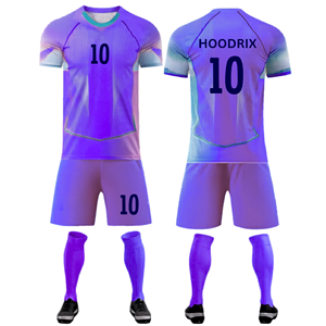 Conjunto de Uniforme de Fútbol Personalizado de Alta Calidad, Camiseta de Fútbol Sublimada de Poliéster de Secado Rápido y Transpirable, Ropa Deportiva para Equipos, Venta al Por Mayor OEM - Product Image 1