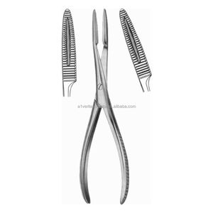 High Quality A-1 VERITAS Straight & Curved on Straight & Curved on Faltt Bone Holding Bone Holding Forceps | needle holder - Product Image 1