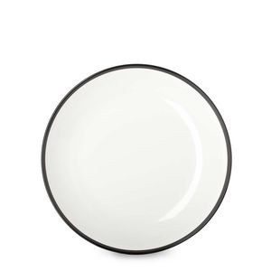 Plato de Presentación Redondo de Metal Esmaltado Blanco Hecho a Mano para Hotel, Restaurante, Hogar, Cocina, Accesorios de Mesa, Venta al por Mayor - Product Image 1