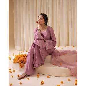 Conjunto Dupatta y Top Bottom para mujer - Product Image 4