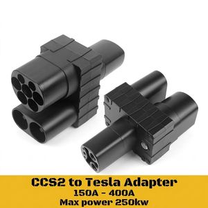 Tesla EV Charging Customized EV Charger Plug Ccs2 to Tesla EV Connectors 250KW <b>AC</b>/<b>DC</b> Inlet/Outlet Plug Combo to NACS <b>Adapter</b> - Product Image 6