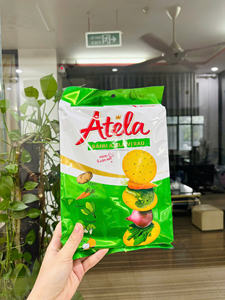 HALAL Atela 228g Craquelins de légumes croustillants Emballage de sachets faibles en gras Goût salé et sucré Biscuits FMCG Savoureux et bon marché Bon prix - Product Image 5