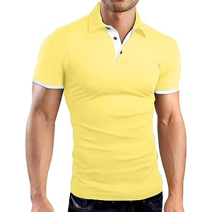 Polo personnalisé pour homme, respirant, en mélange de coton, décontracté, à manches courtes, pour le golf, service de fabrication OEM ODM - Product Image 6