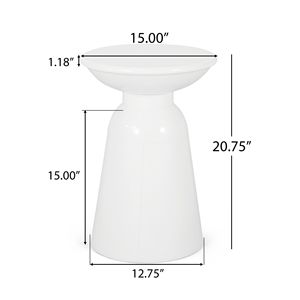 Grande Tavolino da Esterno in Metallo per Spazi All'aperto - Product Image 5
