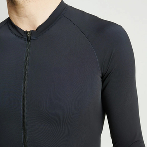 Maillot de cyclisme unisexe à fermeture éclair intégrale, vêtement de sport professionnel pour le cyclisme sur route, col montant, coupe athlétique, grandes tailles - Product Image 4