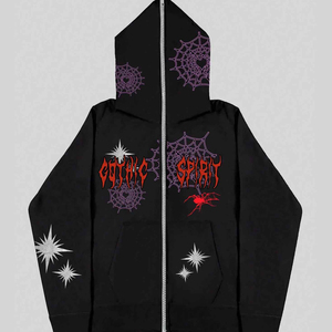 Sweat à capuche Y2K surdimensionné épais en molleton de coton avec logo personnalisé, style streetwear, pour homme, été, commande en gros pour fournisseurs - Product Image 1