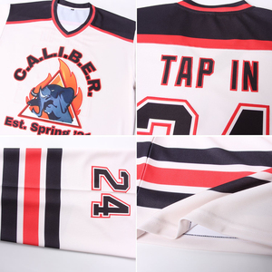 Camiseta de Hockey sobre Hielo Personalizada para Hombre, Adulto, Invierno, Impresión Frontal, Antibacteriana, 100% Poliéster, Profesional, Alta Calidad - Product Image 4