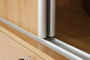 ตู้เสื้อผ้าแบบพับได้สองบาน รุ่นเอสเซนส์ คอนเทมโพรารี่  วัสดุแผ่นชิปบอร์ด  2 ลิ้นชัก รุ่น W207 สีโอ๊ค ผลิตในมาเลเซีย ขายส่ง - Product Image 3