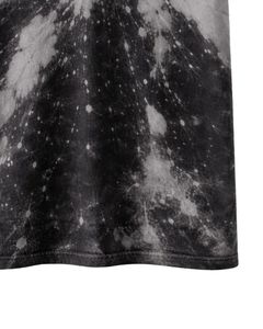 Camiseta Negra Gris Tie Dye para Hombre, Cuello Redondo, Manga Corta, Algodón, Estilo Casual Urbano, Lavado Vintage, Personalizada, OEM, Proveedor Mayorista de Camisetas - Product Image 5