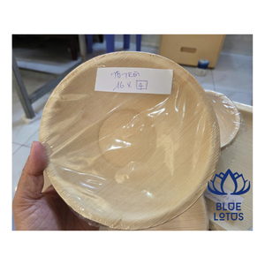 LOS MÁS VENDIDOS Platos Desechables Sostenibles Hechos con Hojas de Palma Caídas |   Vajilla sin Químicos para Eventos - Product Image 1