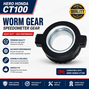 Engranaje de Velocímetro para Motocicleta de Alta Resistencia Hero CT100, Pieza de Repuesto - Product Image 1