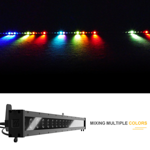 SHEHDS IP65 Waterproof RGBLAC 6in1 <b>LED</b> Wall Wash <b>Light</b> Silent Stage <b>Bar</b> <b>Light</b> for Theater Church - Product Image 1