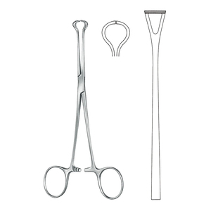 Pinzas de tejido Babcock manuales de alta calidad con mandíbulas dentadas, de acero inoxidable quirúrgico, fabricadas en Pakistán. - Product Image 2