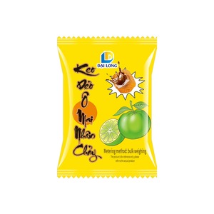 Delicious Tangerine Flavored Fruity Gummy <b>Candy</b> with Melting Filling in Bag Suitable for All Ages Made by Vietnam DAI LONG Brand - Product Image 5