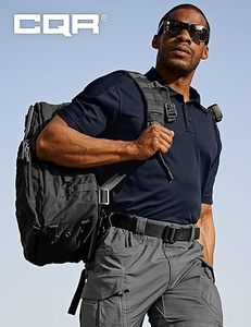Polo décontracté classique pour homme en coton à manches courtes |   Tissu confortable et respirant |   Impression de logo personnalisé - Product Image 5