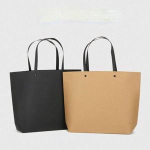 Bolsas de Compra de Papel Kraft Reutilizables de Lujo con Cierre Magnético y Asas, Impresión de Logotipo Personalizado, Bolsas de Embalaje Ecológicas para Regalos - Product Image 5
