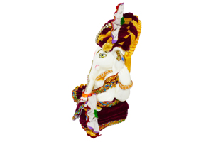 Figura Decorativa de Ganesha Hecha a Mano en Resina, Artesanía Tradicional Religiosa para Decoración de Mesa en Diwali - Product Image 4