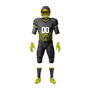 American Football Team Uniform with Premium Jersey and Pants Quick Dry Lightweight <b>Athletic</b> Clothing for Youth Adult Training - Product Image 5