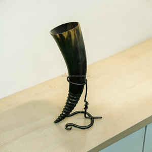 Tasse en corne de taureau hautement polie, artisanale, de luxe, en corne naturelle, au meilleur prix - Product Image 2