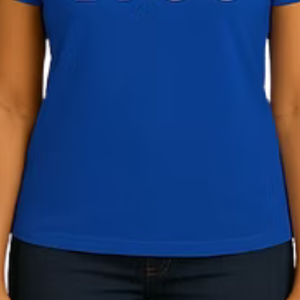 Camiseta Gráfica Azul 1938 para Mujer, Estilo Casual, Ropa Urbana, Cómoda, Suave, a la Moda, para Uso Diario - Product Image 5