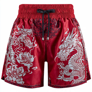 กางเกงคาราเต้ มวยไทย ชุดมวย กางเกงมวยไทยแบบมืออาชีพ รับสั่งทำ กางเกงนักมวย กางเกงมวยไทยสำหรับนักสู้ - Product Image 3