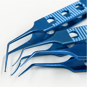 Kit de chirurgie ophtalmique pour cataracte, 40 pièces, en acier inoxydable, pour implantation/rétrait manuel de l'IML (lentille intraoculaire modulable) - Product Image 3