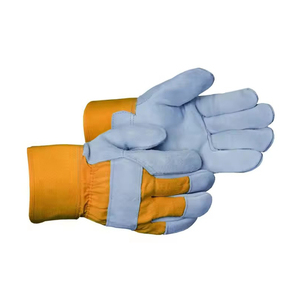 Gants de travail en cuir de haute qualité, gants de sécurité en cuir de mouton, antidérapants, pour la construction, prix direct usine - Product Image 5