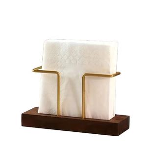 Caja de pañuelos de madera ecológica accesorio de mesa de comedor esencial accesorios de cocina y comedor al por mayor - Product Image 1