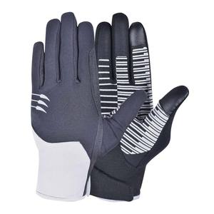 Gants d'équitation unisexes d'hiver imperméables, respirants, antidérapants, à doigts entiers, en cuir PU et coton pour l'entraînement équestre - Product Image 5
