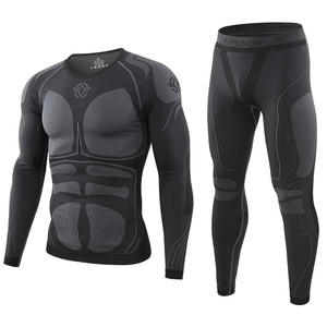 Premium Quality Lightweight <b>Men's</b> All-Season Thermal Base Layer Set Spandex/Polyester Fabric Breathable Quick Dry Eco-Friendly - Product Image 6