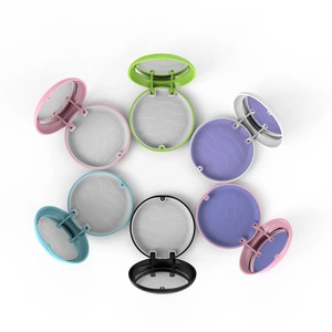 <b>Compact</b> <b>Mirror</b> With Multiple Colors And Wave Pattern Design For Daily Use - Product Image 2