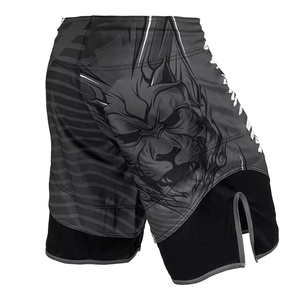 ECONEX SPORTS 2025 Short MMA confortable imprimé numériquement pour l'entraînement Short de sport unisexe avec logo personnalisé - Product Image 3