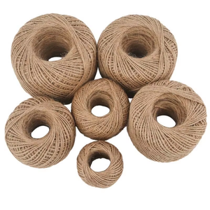 Balle de ficelle de jute rustique pour emballage cadeau artisanal, arrangements floraux, tressage de paniers, attaches de jardin et projets d'artisanat décoratifs - Product Image 3