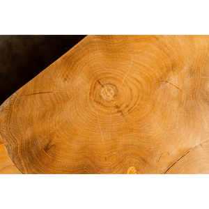 Table console ARTERRA en teck artisanal, design rustique moderne et durable, écologique, pour salon - Product Image 4