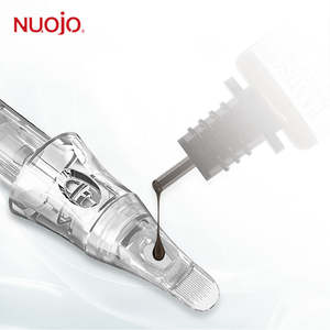 Nuojo OEM Cartucho <span class=keywords><strong>de</strong></span> Agujas para Tatuaje Permanente <span class=keywords><strong>de</strong></span> Acero Inoxidable Transparente Desechable, Profesional, Personalizado <span class=keywords><strong>de</strong></span> Fábrica PMU, para Delineado y Sombreado - Product Image 3