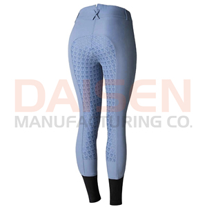 Leggings d'équitation pour femmes à grip intégral, motif silicone, taille haute, extensibles, respirants et confortables - Product Image 2