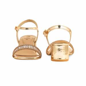 รองเท้าแตะหญิงส้นสูง FN6098ทองแฟนซี - Product Image 2