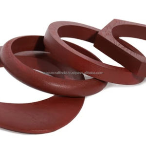 Brazaletes clásicos de madera Heritage | Madera natural pulida de primera calidad para uso formal corporativo y ocasión especial - Product Image 6