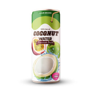 Tan Do 330ml Boîte en conserve Sans sucre 100% Jus de fruits concentré aromatisé à l'eau de coco Meilleur à servir froid - Product Image 1