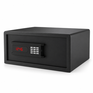 Caja Fuerte Electrónica Digital Negra Maitry International con Cerradura de Teclado, Almacenamiento Seguro para Hoteles - Product Image 4