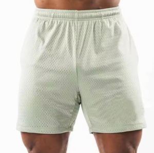 Shorts Bermuda légers en maille pour homme, respirants, taille élastique, décontractés, couleur unie, tissu polyester - Product Image 6