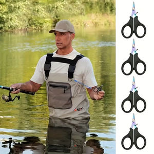 Tijeras Pequeñas al por Mayor, de Titanio, Color Arcoíris, con Hojas de Acero Inoxidable, Tijeras para Pesca, Tijeras para Manualidades Infantiles - Product Image 3