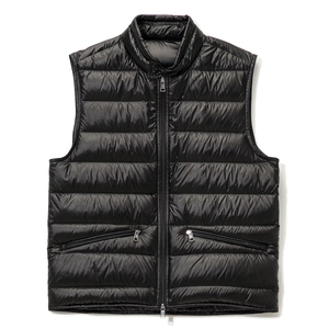 New Arrival Puffer Vest For Men's Zipper Up Warm Padded <b>Quilted</b> Stand Collar 400 Gsm Waistcoat Sleeveless Puffer Vest - Product Image 1