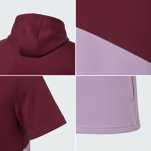 Oem Odm Service Wholesale Cheap Price Custom <b>Men</b> <b>Shorts</b> <b>Sleeve</b> <b>Hoodie</b> Breathable Quick Dry Solid Color Plain Dyed Casual Look - Product Image 3